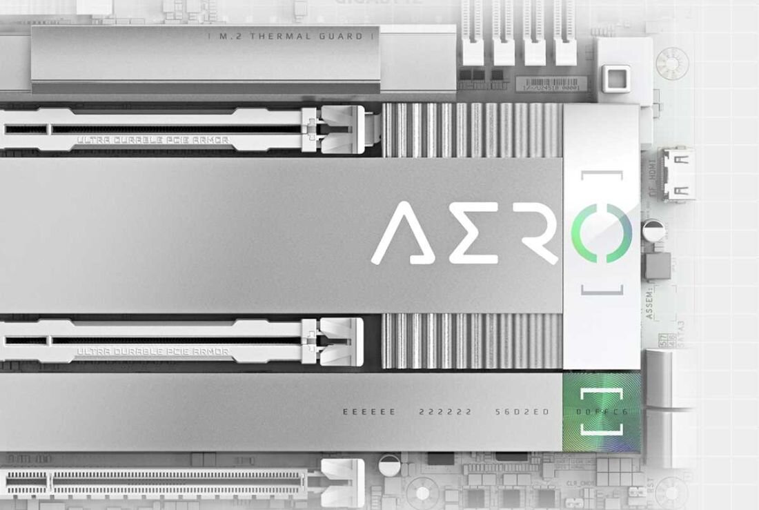 Płyta główna GIGABYTE Z890 Aero G - Skuteczne chłodzenie
