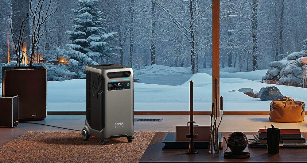 Stacja zasilania ANKER Solix F3800 potezna moc 6000 W bateria LifePO4 pojemnosc 3,84 kWh maksymalna moc wyjsciowa 6000 W niezawodne zrodlo energii