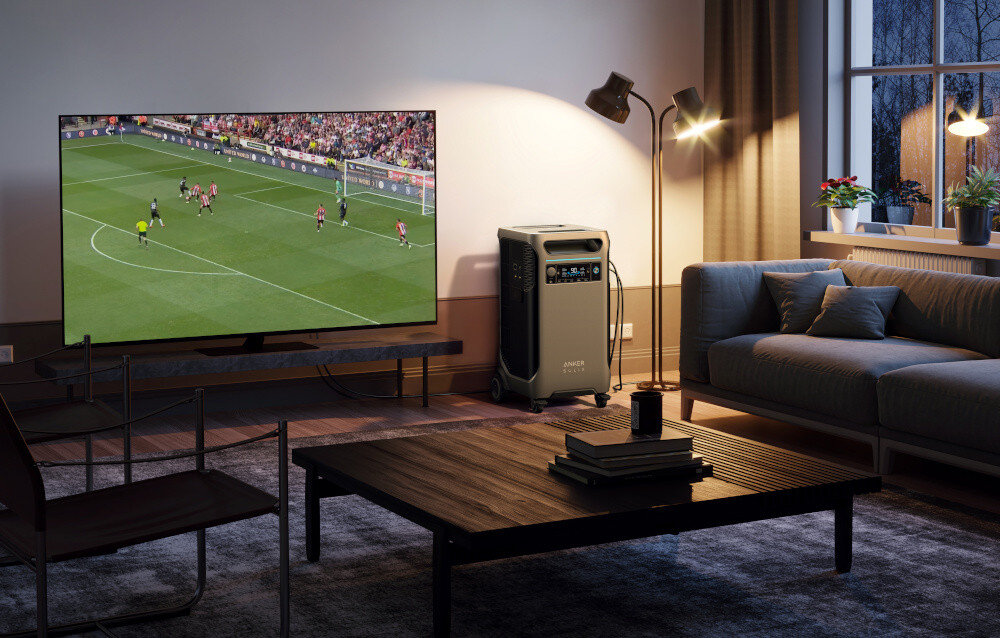 Stacja zasilania ANKER Solix F3800 wydajne porty NEMA technologia GaN cichy tryb ladowania ekologiczne ladowanie