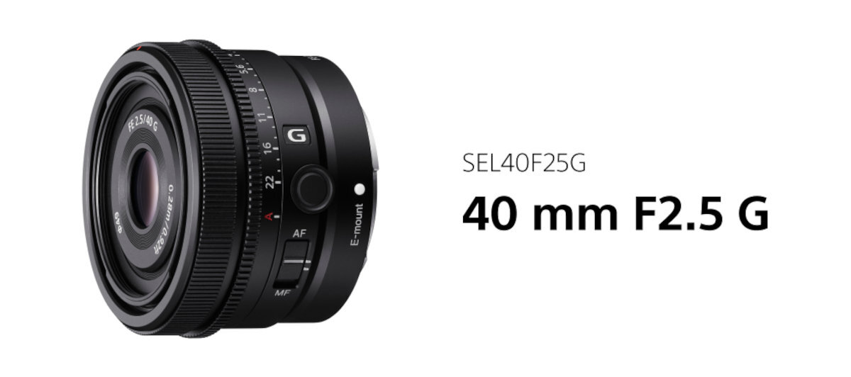 SONY FE 40mm stałoogniskowy obiektyw jakość obrazu efekt bokeh serii G Lens 68 x 45 x 45 mm wysoka jakość wykonania intuicyjną obsługą portretów zdjęć ulicznych fotografii filmowania