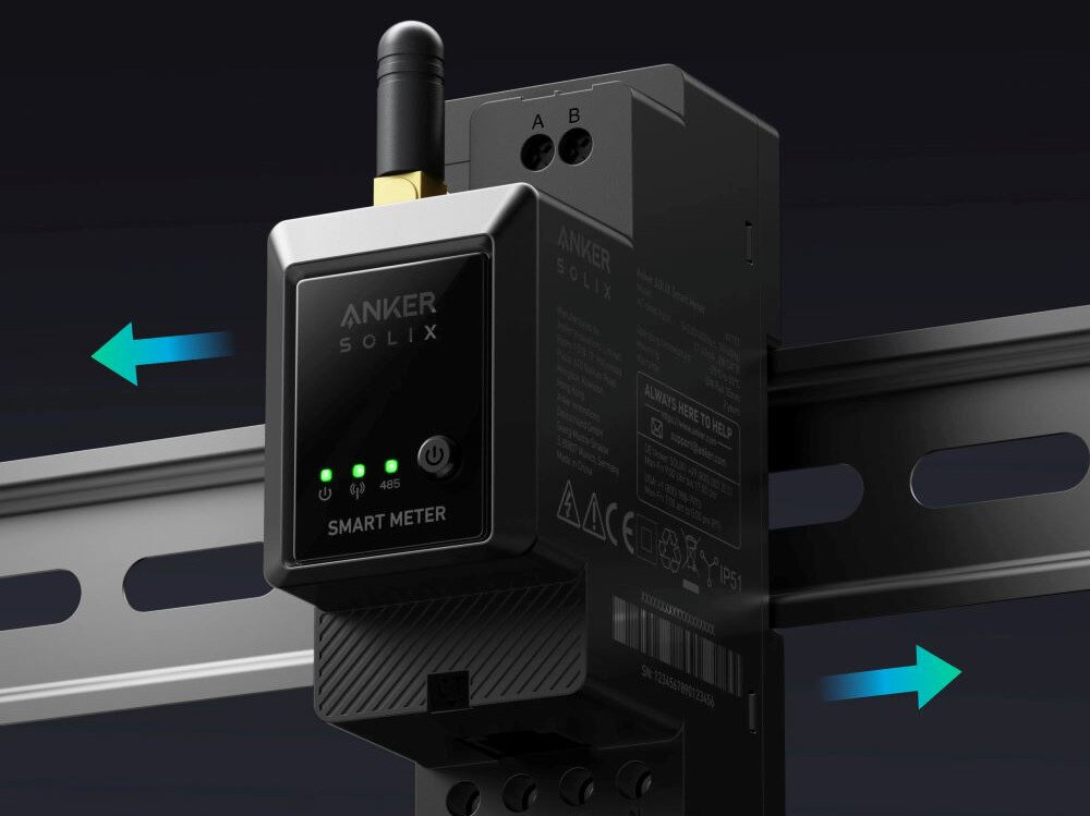 Sterownik ANKER Solix Smart Meter montaz szybki intuicyjny system Plug & Play prowadnica montazowa