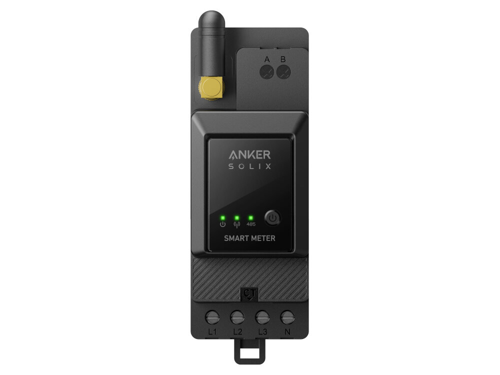 Sterownik ANKER Solix Smart Meter wspolpraca z systemami ANKER Solarbank Solix pelna kontrola optymalizacja energetyczna wydajnosc wygoda