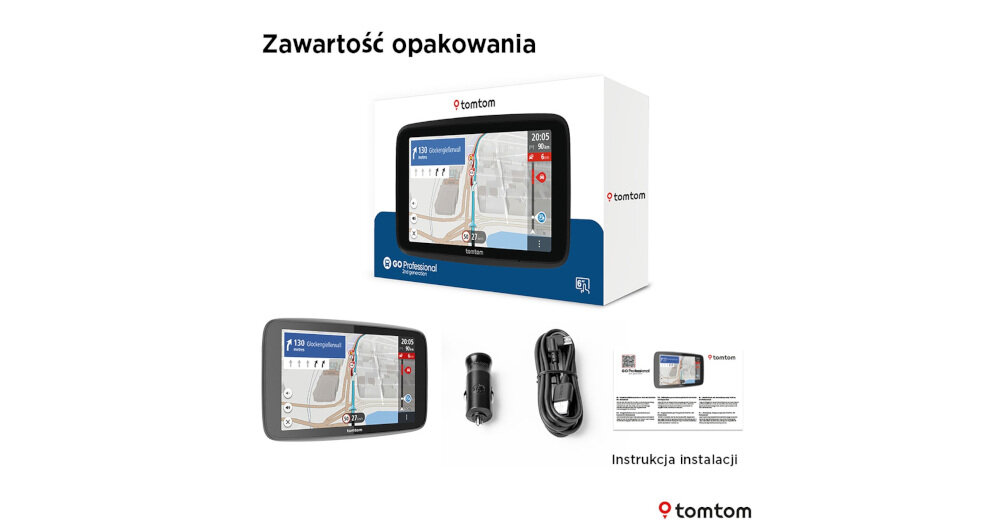 Nawigacja TOMTOM GO Professional 6 - zestaw