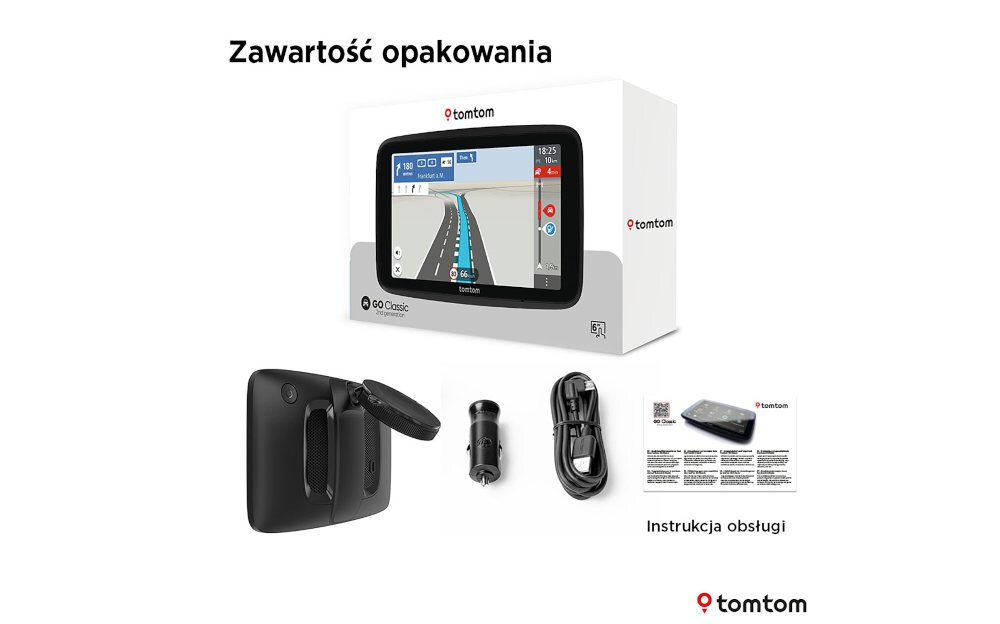 Nawigacja TOMTOM GO Classic 5 - zestaw