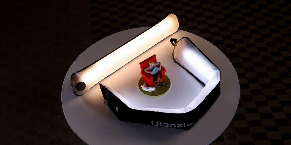 Lampa LED Ulanzi UA20 zgięta w półkole