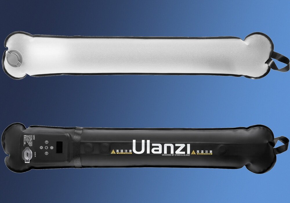 Lampa LED Ulanzi UA20 przód i tył urządzenia