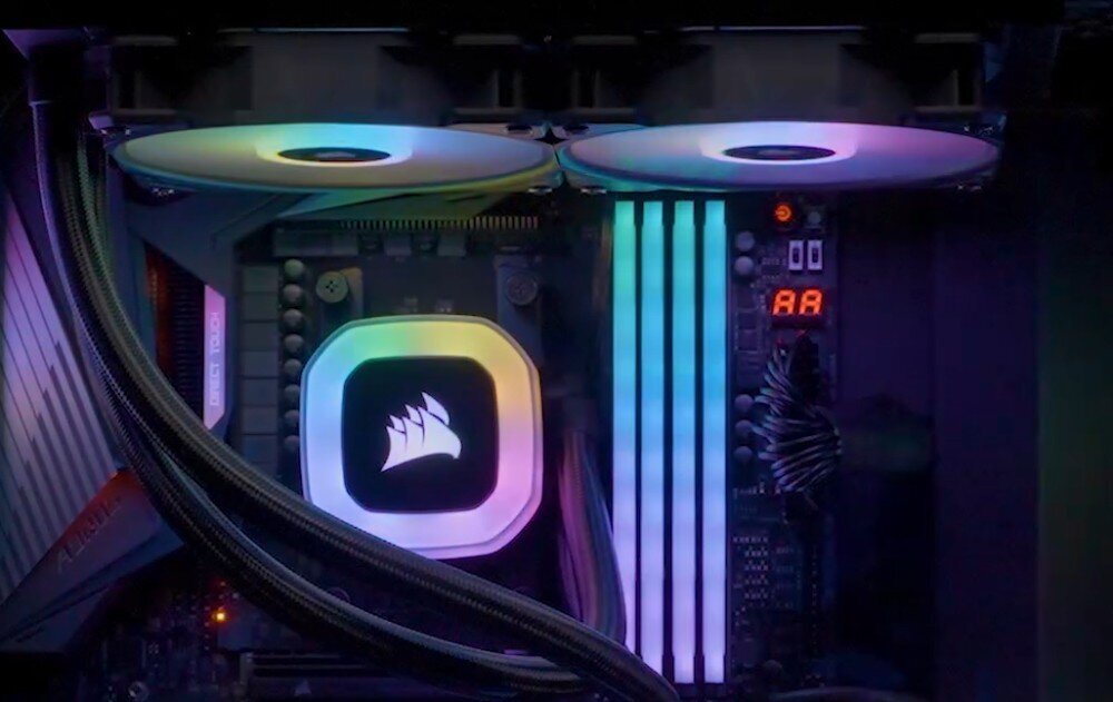 Komputer XQUANTUM Creator GeForce RTX Studio RS-I5-4070SWPV2 i5-14600KF 32GB RAM 2TB SSD GeForce RTX4070 Super Wi-Fi Windows 11 Professional chłodzenie wodne chłodnica pompa