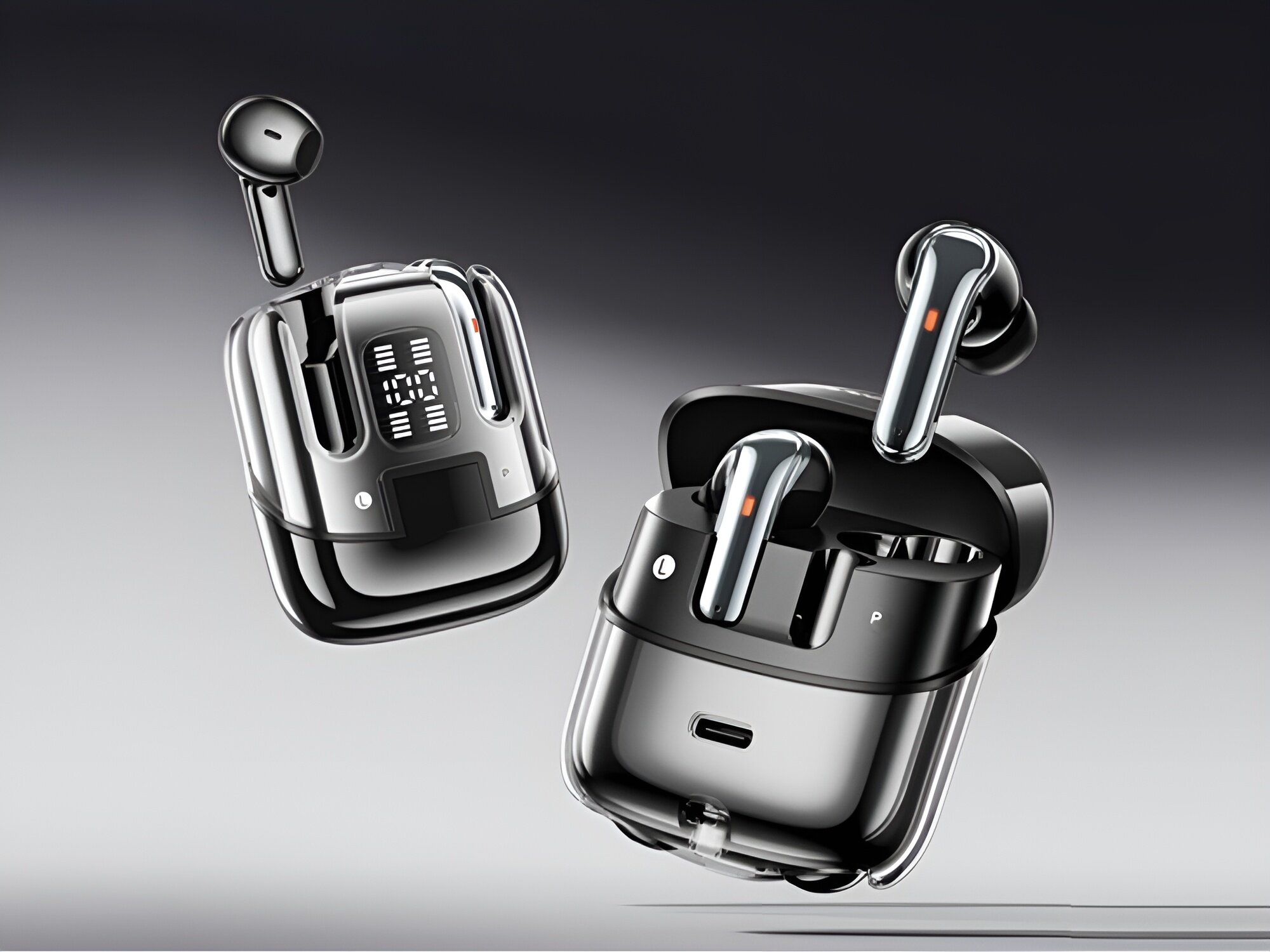 Słuchawki dokanałowe AWEI T79
			słuchawki na ciemnym tle bluetooth 5.3 zasięg 10 metrów a2dp avrcp hfp hsp