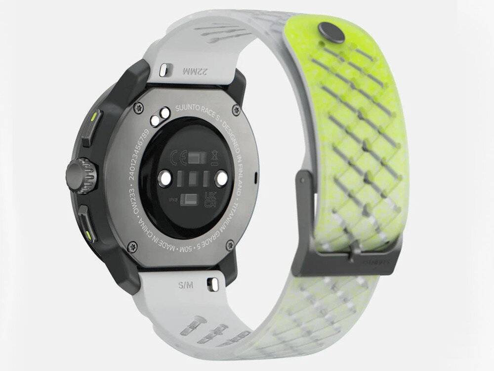 Smartwatch SUUNTO Race S czas pracy bateria ladowanie gps