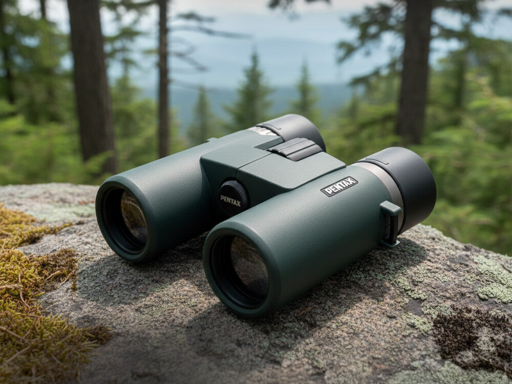 Lornetka PENTAX AD kompaktowa budowa mobilność terenowa