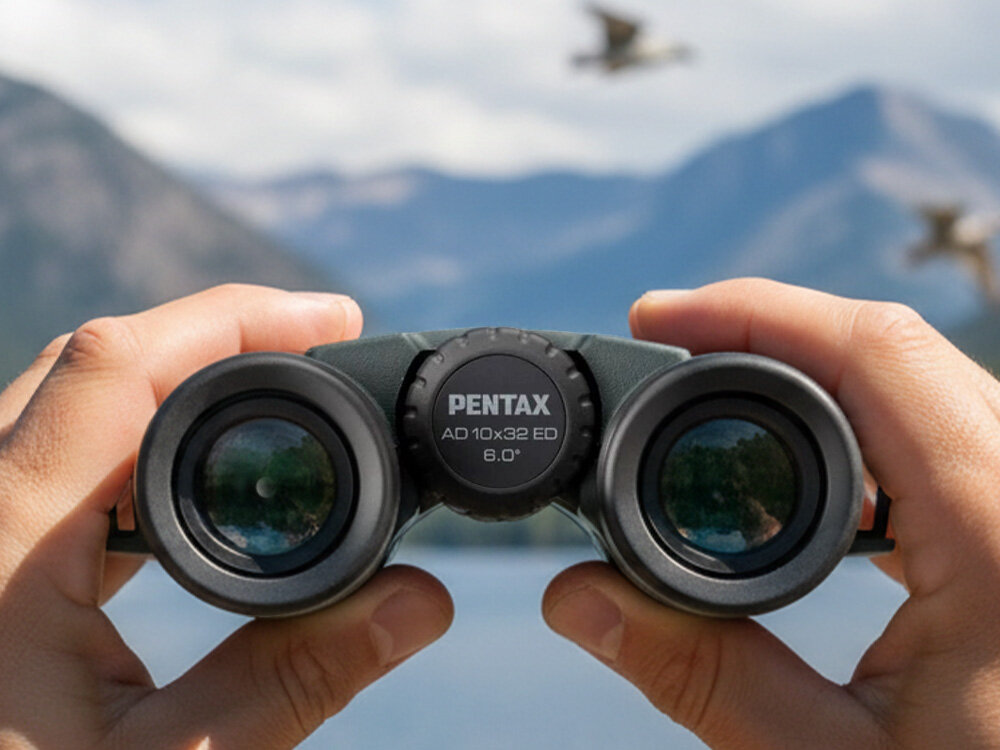 Lornetka PENTAX AD wielowarstwowe soczewki wysoki kontrast