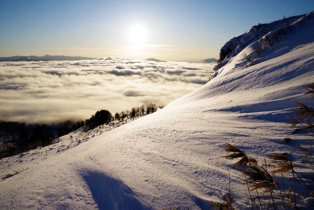 Aparat PENTAX K-1 Mark II zaśnieżone góry 