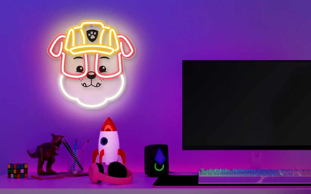 Neon LED PSI PATROL Lampki