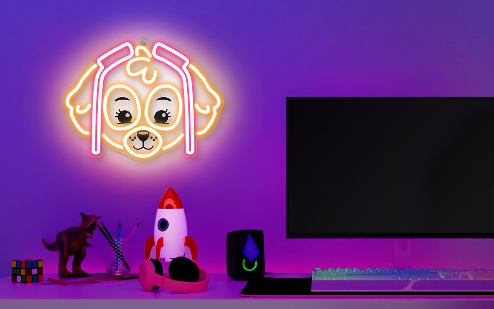 Neon LED PSI PATROL Lampki