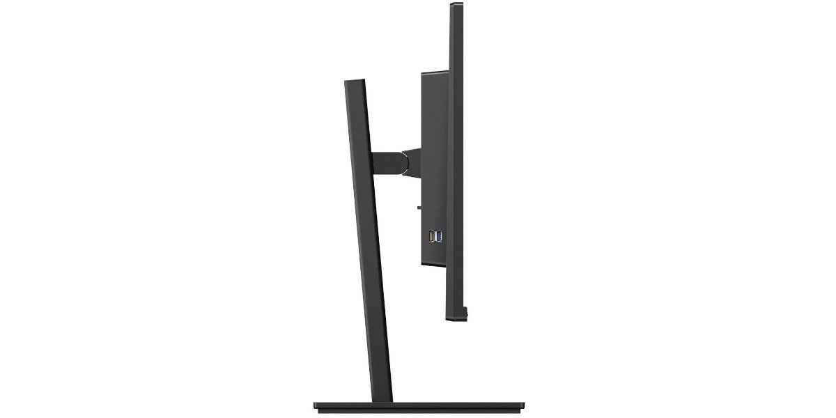 Monitor PHILIPS 32B1N3800/00 na białym tle - zdjęcie obudowy monitora z boku.