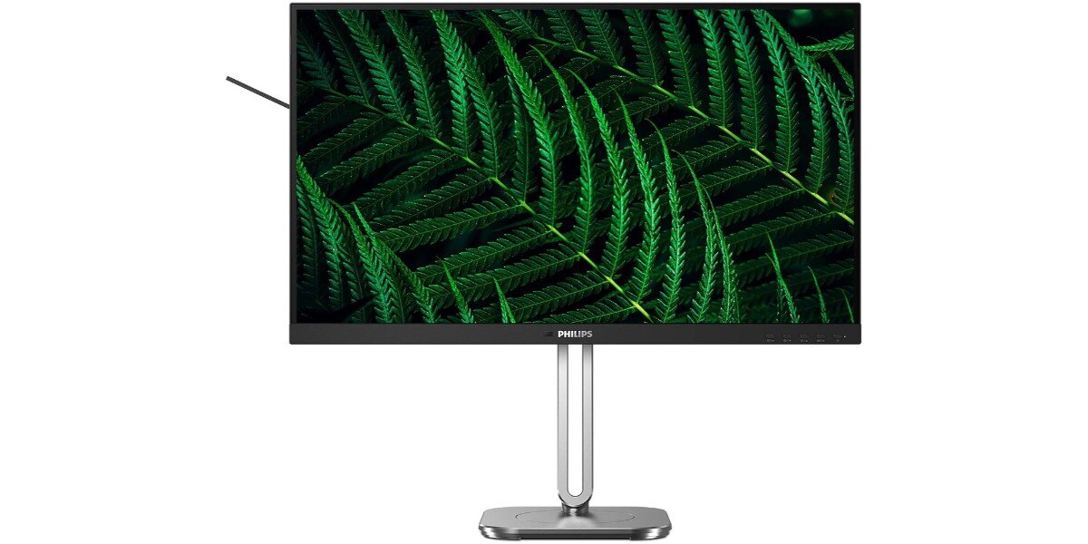 Monitor PHILIPS 27B2G5500/00 na białym tle.