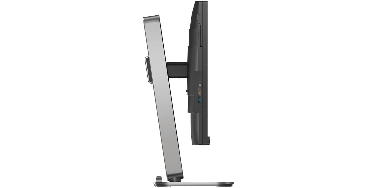 Monitor PHILIPS 27B2G5500/00 na białym tle - bok monitora.