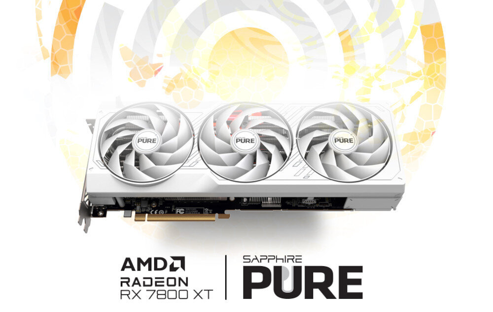 Komputer MAD DOG DIAXID605-W-A01DR32 R7-7800X3D 32GB RAM 1TB SSD Radeon RX7800XT Wi-Fi karta graficzna wydajność układ Raytracing wentylatory