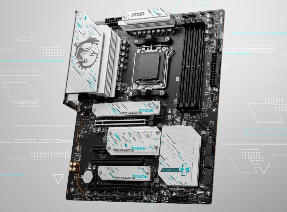 Komputer MAD DOG DIAXID605-W-A03WR32 R7-7800X3D 32GB RAM 1TB SSD GeForce RTX4070Ti Super Wi-Fi Windows 11 Home płyta główna kompatybilność wsparcie układ zasilania interfejs łączność