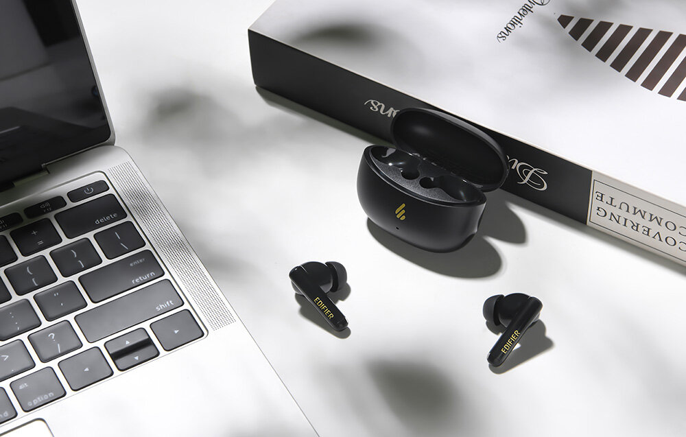 Słuchawki dokanałowe EDIFIER X5 Pro ANCdesign komfort lekkość dźwięk jakość wrażenia słuchowe ergonomia lekkość sport aktywność podróże czas pracy działanie akumulator