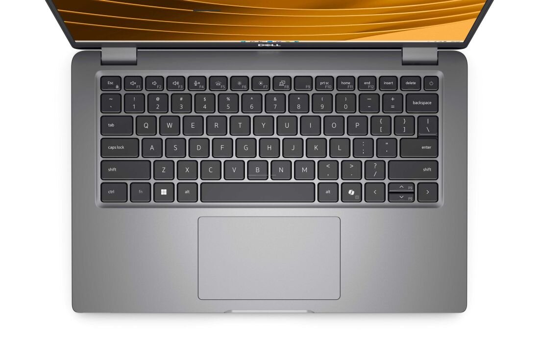 Laptop DELL Latitude 5450 z klawiaturą, smukły i wszechstronny laptop, doskonały do codziennych zadań i multimediów. - Copilot, Podświetlana klawiatura