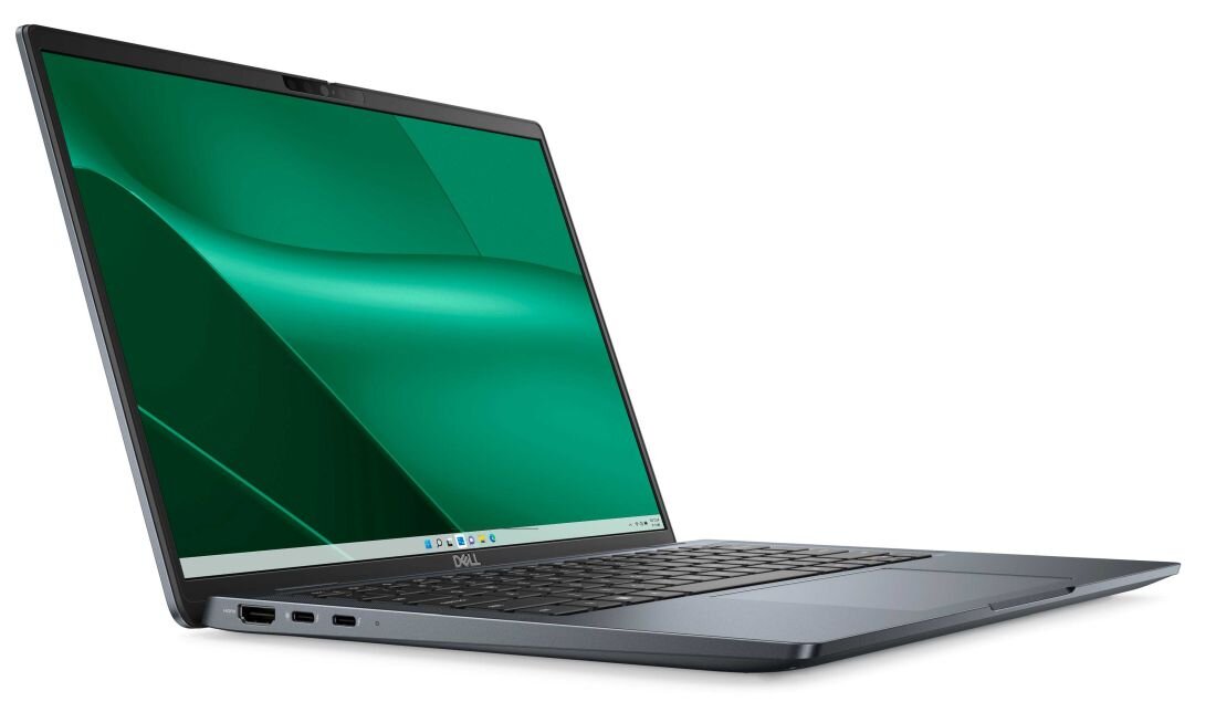 Laptop DELL Latitude 7350 z zielonym ekranem, elegancki laptop o wysokiej wydajności i smukłej konstrukcji. - niezawodność i trwałość w codziennej pracy MIL-STD 810H