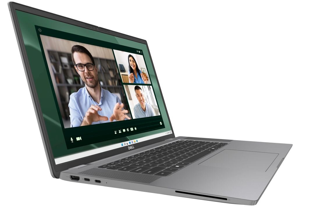 Laptop DELL Latitude 7650 pokazany z lewym profilem. - Wszechstronne złącza