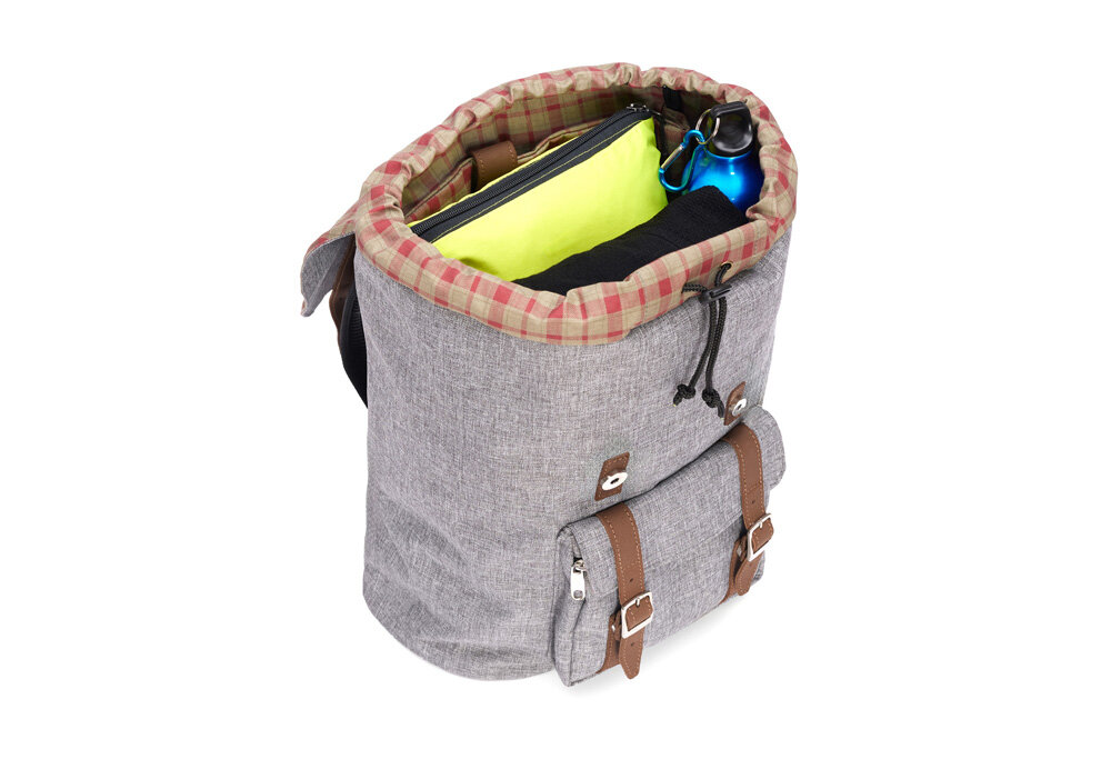 Plecak na laptopa BALTAN City Break Plecak solidny 25L pakowna kieszen zamek pojemnosc 26 L