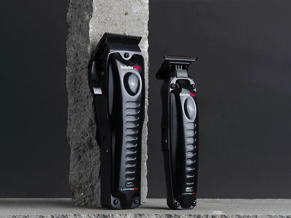 Trymer BABYLISS Pro FX726E precyzja cięcia dwie strzyżarki elegancki czarne wyżłobienia ostrza