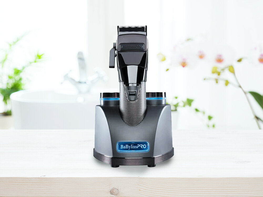 Strzyżarka BABYLISS Pro FX895E optymalne cięcie podstawka akumulatory wskaźniki LED