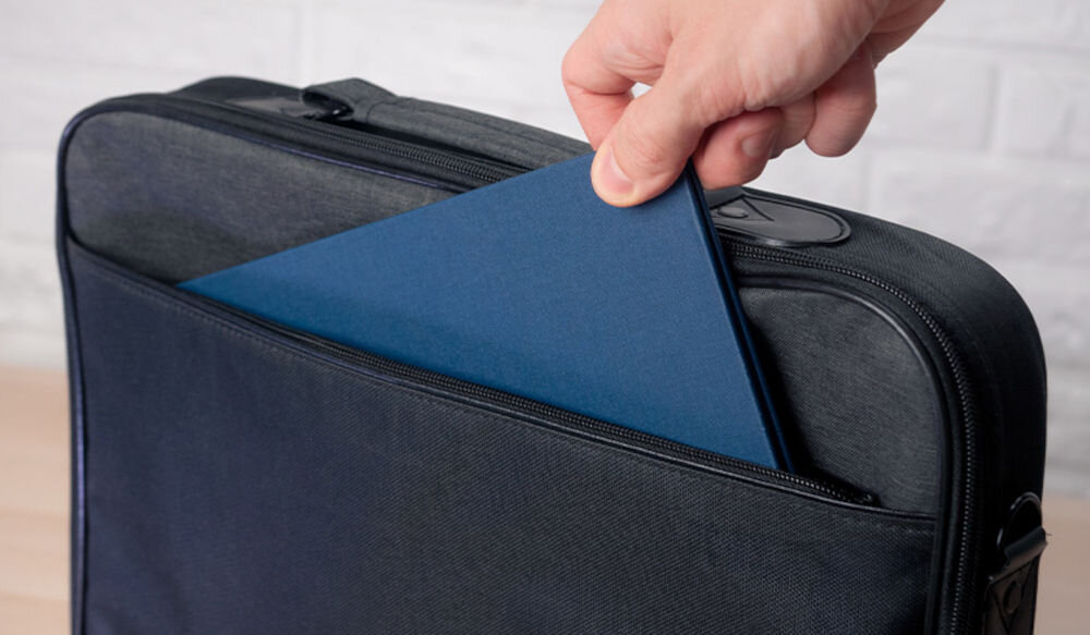 Torba na laptopa NATEC Impala 2 15.6 cali Szary materiał (poliester 600D) o wysokiej odporności na przetarcia oraz zwiększonej
ochronie przed wilgocią