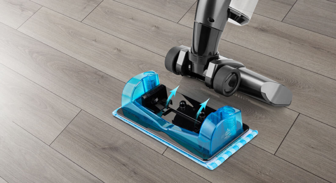 Odkurzacz ETA Fortelo Aqua 624590000 Łatwa obsługa i szybka konserwacja Technologia CLICK & CLEAN zakładanie i zdejmowanie nakładki Ergonomiczny uchwyt zbiornik kurz pojemność System cyklonowy z filtrem HEPA pyłki, kurz i alergeny