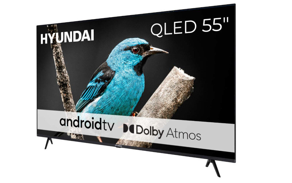 Telewizor HYUNDAI QLX55840G - Kinowa jakość dźwięku, Dolby Audio Processing