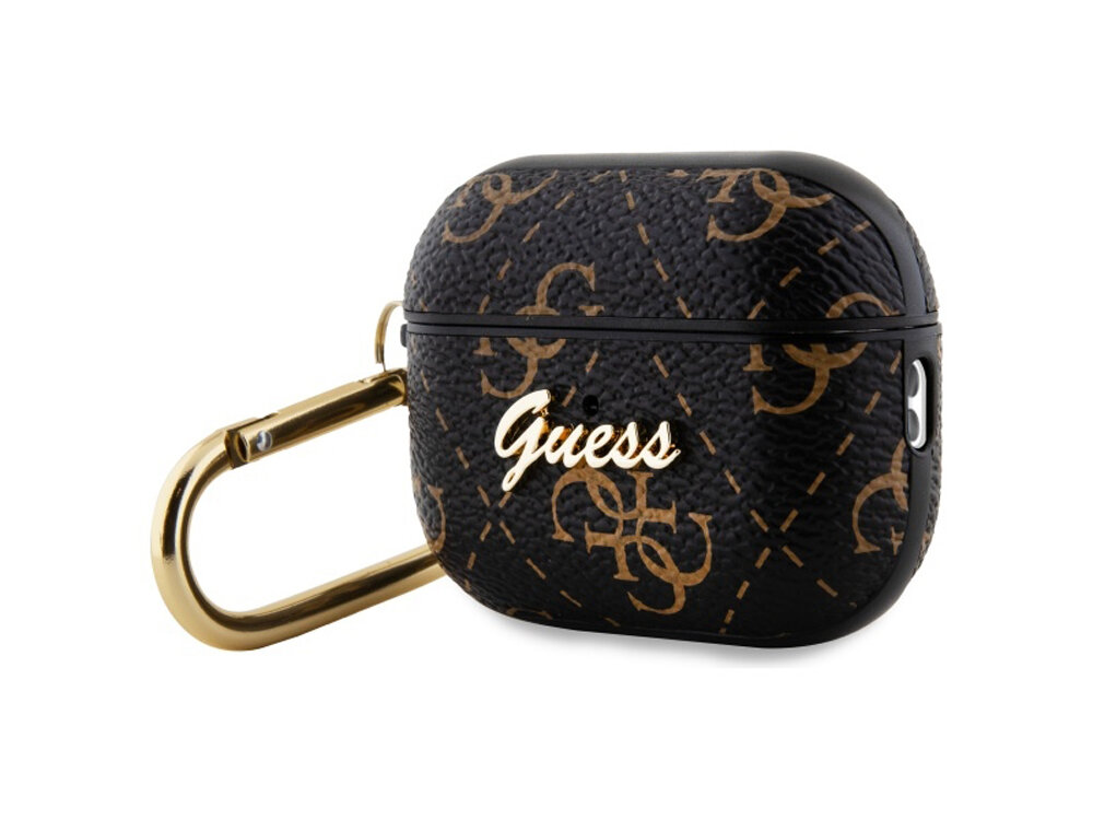 Etui na słuchawki Guess 4G Hook
            zbliżenie na logo
            logo marka guess wzór spójność karabińczyk