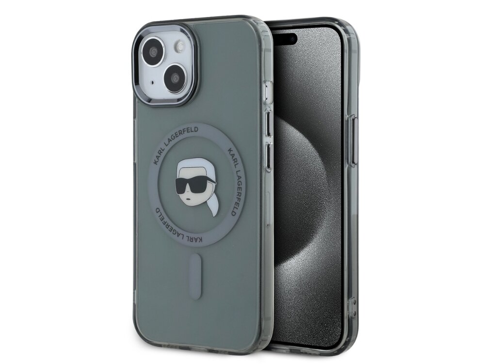 Etui KARL LAGERFELD IML Metal Karl Head MagSafe
            etui krawędzie akcesoria bezpieczeństwo magsafe