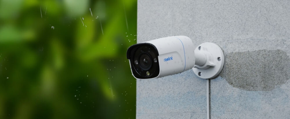 Kamera REOLINK P330 PoE Zewnętrzna, LAN certyfikat IP66 odporność na deszcz pył zmienne warunki pogodowe