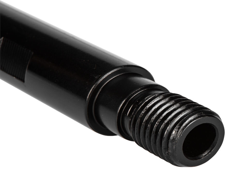 Przedłużka do otwornic GRAPHITE 57H899 500 mm, Precyzyjne dopasowanie, Zbliżenie na gwint przedłużki