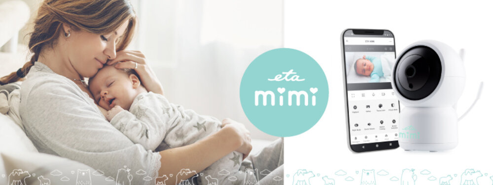 Niania elektroniczna ETA Mimi 630690000 lifestyle wizualizacja wygląd prezentacja tło