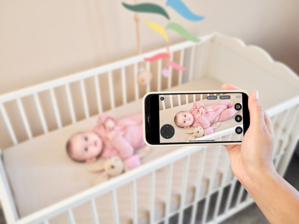 Niania elektroniczna ETA Mimi 630690000 dba o Twoje dziecko bezpieczeństwo kontrola Wi-Fi aplikacja ETA SMART swoboda