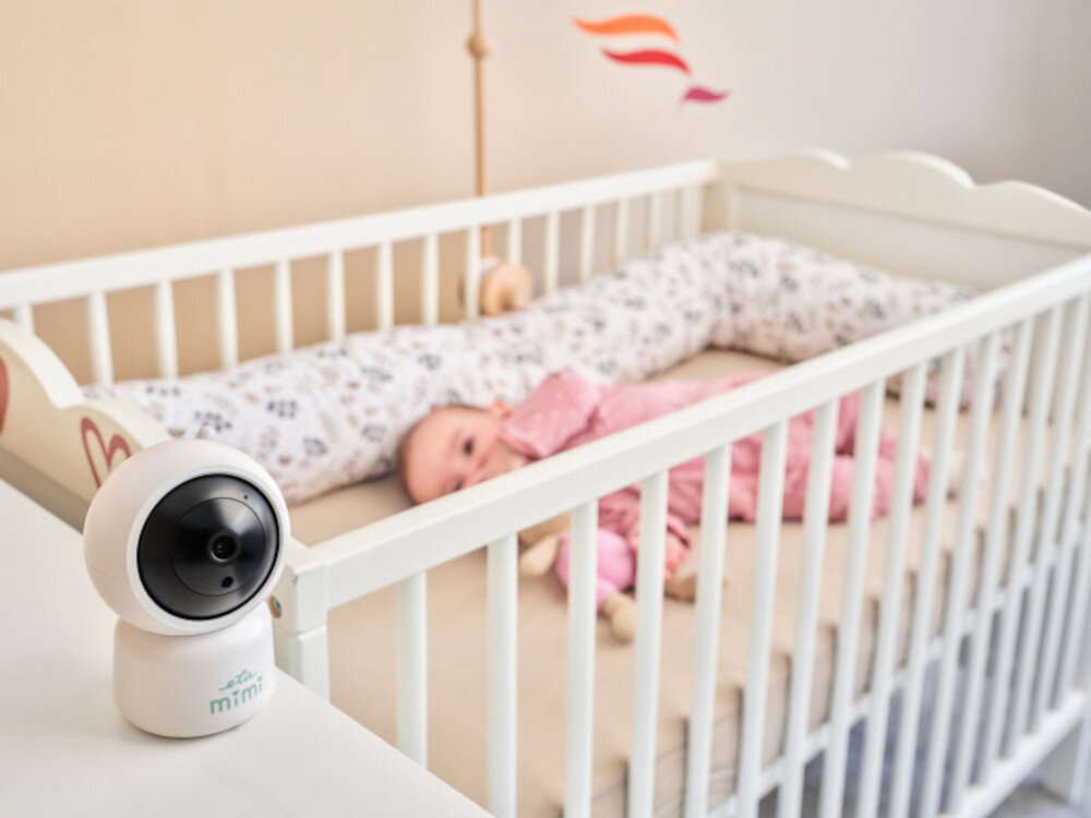 Niania elektroniczna ETA Mimi 630690000 Bezpieczeństwo ruch dźwięk temperatura powiadomienia komfort