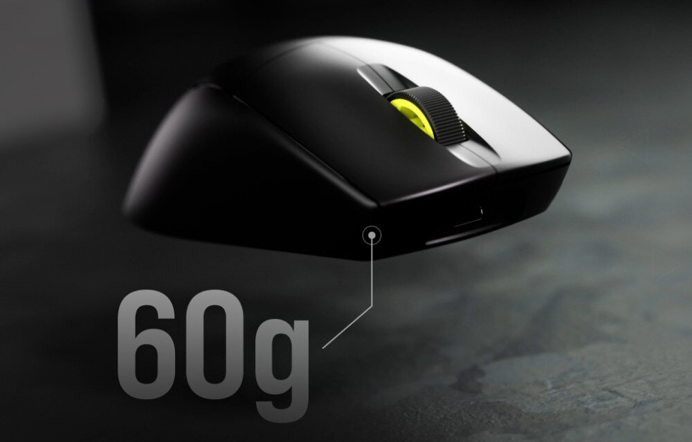 Mysz CORSAIR M75 Air Wireless Czarny waga lekkość