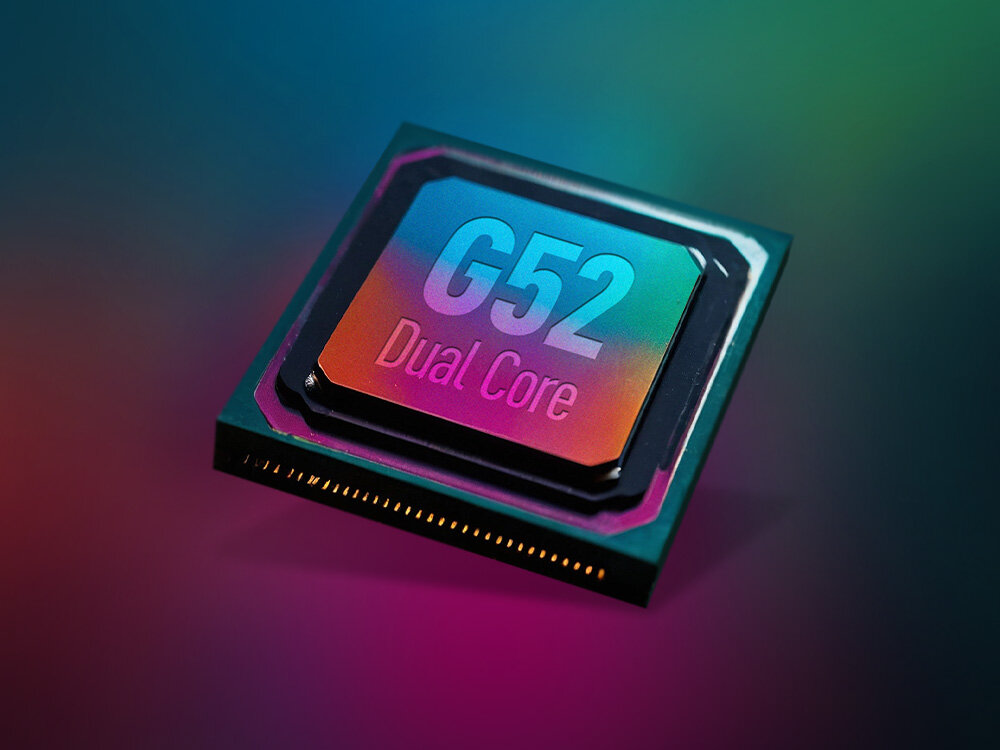 Telewizor BLAUPUNKT 43UGC5500S procesor graficzny G52 wydajność obraz bez opóźnień, obraz płyty graficznej