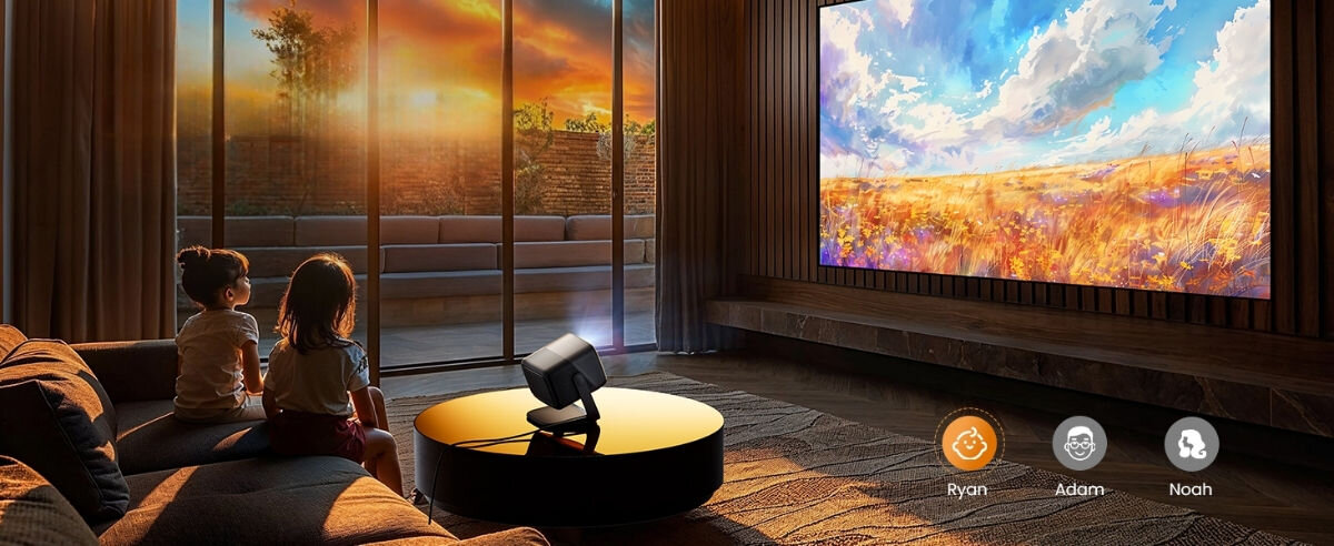 Projektor JMGO N1S Infinity - Spersonalizowany dostęp dzięki Google TV