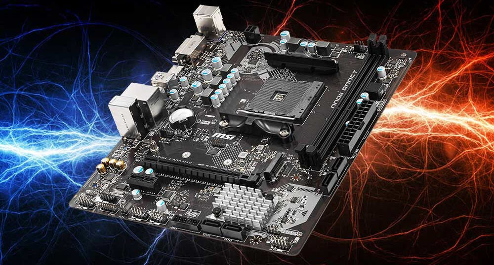 Komputer XQUANTUM XQR5R16S1TBWF-XA17WP R5-3400G 16GB RAM 1TB SSD DVD Wi-Fi Windows 11 Professional płyta główna MSI B450M-A Pro Max II obsługuje maksymalnie dwie kości pamięci DDR4 o częstotliwości do 4133 MHz (OC)
					cztery złącza SATA III 6 Gb/s jedno złącze M.2 PCIe NVMe 3.0 x4 możliwość podłączzenia kilku dysków współpraca z oprogramowaniem MSI Dragon Center