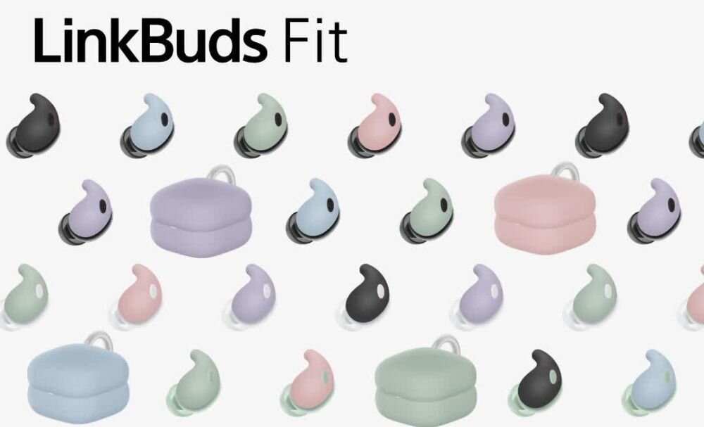 Wkładki do słuchawek SONY Air Fitting do LinkBuds Fit moda komfort wyglad