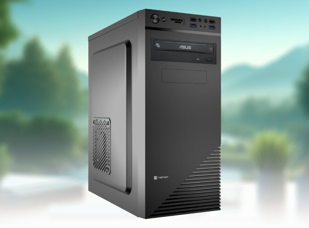 Komputer XQUANTUM XQR5R16S1TB-XA19WP R5-3600 16GB RAM 1TB SSD GeForce GT710 DVD Windows 11 Professional 