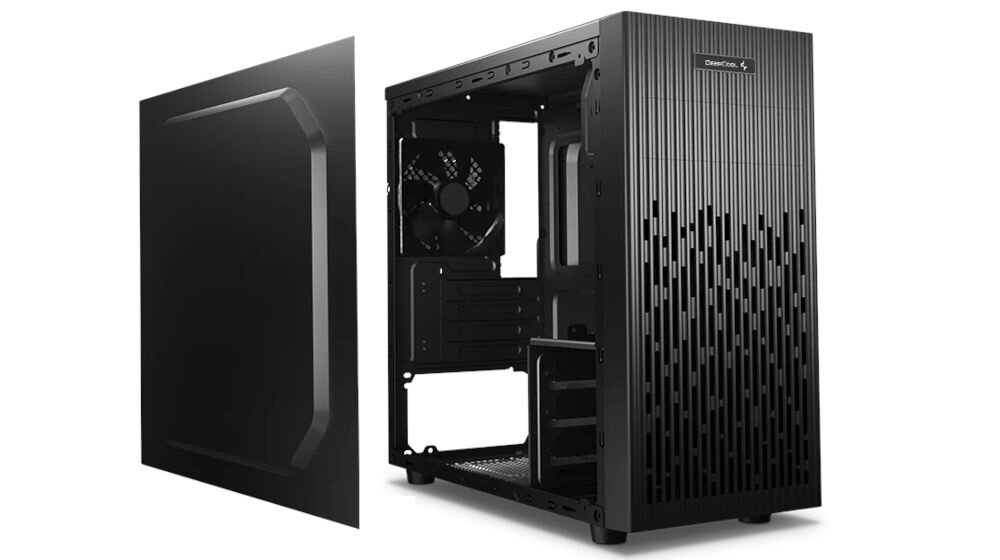 Komputer XQUANTUM XQR5R16S1TBWF-XA17D R5-3400G 16GB 1TB WI-FI DOS obudowa DEEPCOOL MATREXX 30 SI stylowy wygląd dobry przepływ powietrza 120-milimetrowy wentylator USB-A 2.0 USB-A 3.0
dwa porty jack 3,5 mm