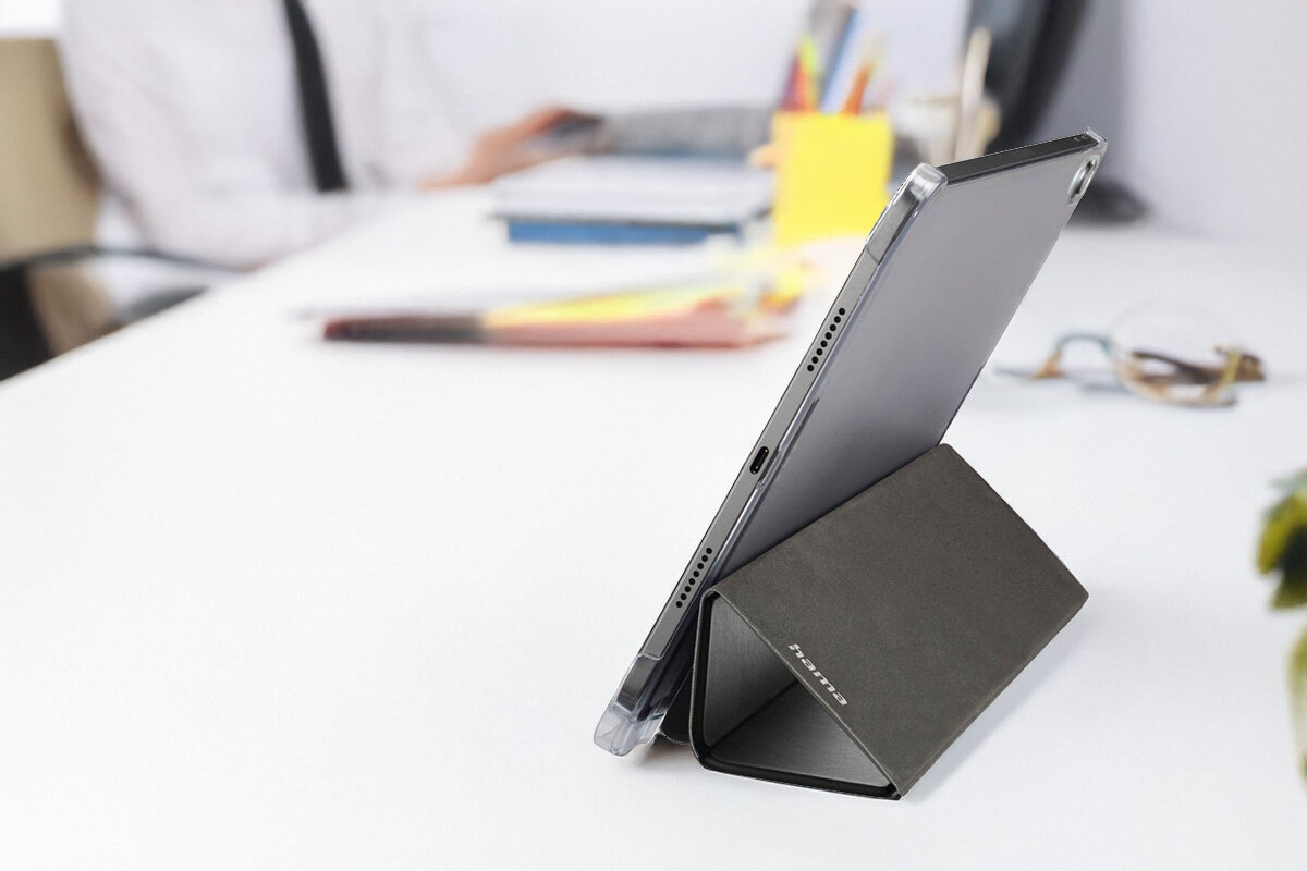 Etui na iPad HAMA Fold Clear Czarny Stylowy design