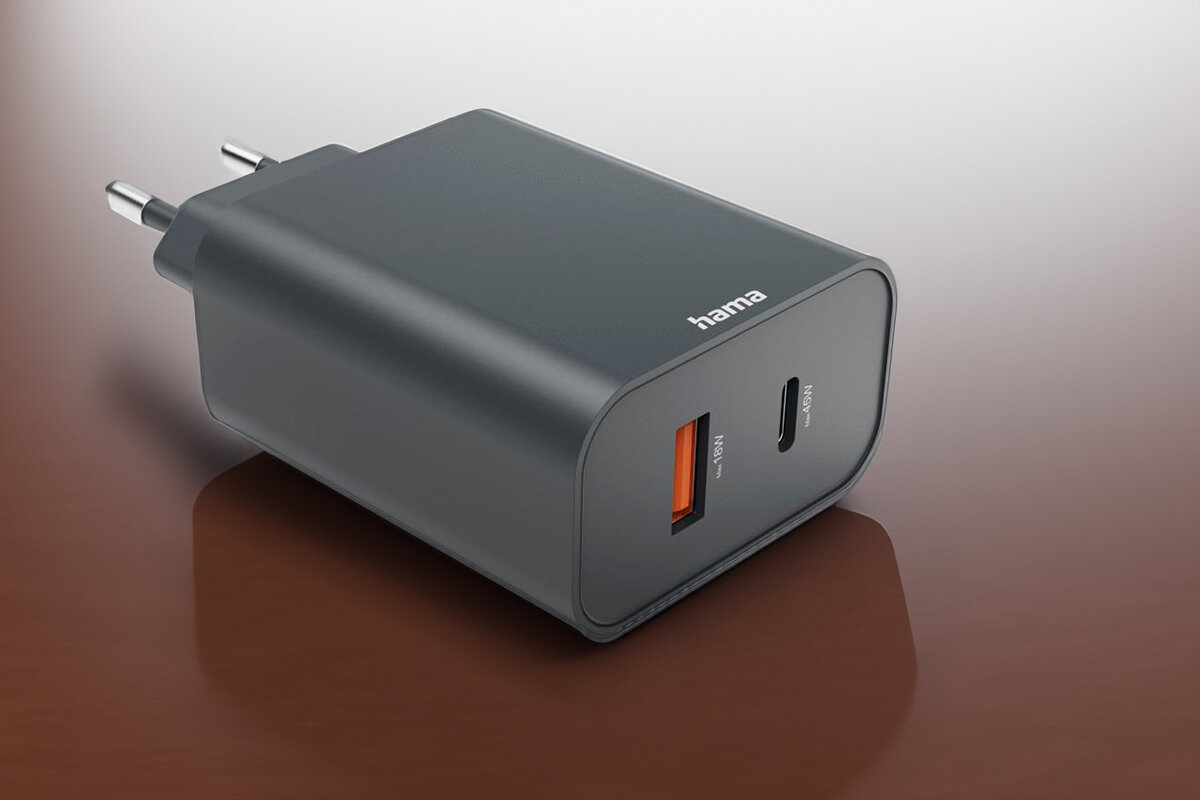 Ładowarka sieciowa HAMA Ecosential 45W PD - Szybkie ładowanie