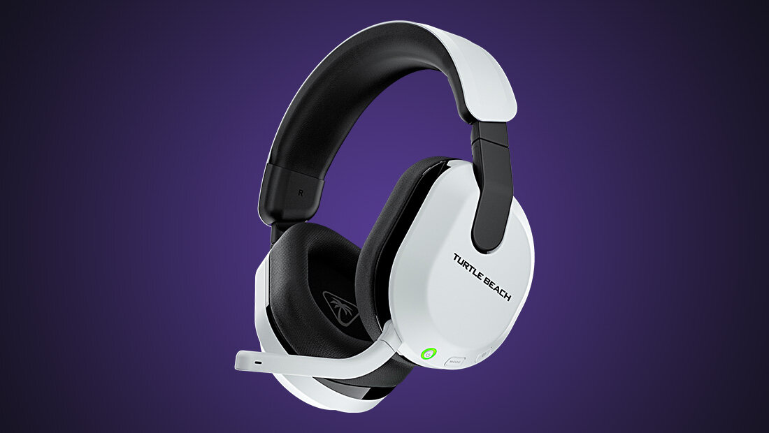 Turtle Beach Stealth 600 - biale sluchawki na fioletowym tle, przeciwnicy, szmer, wlasne zasady